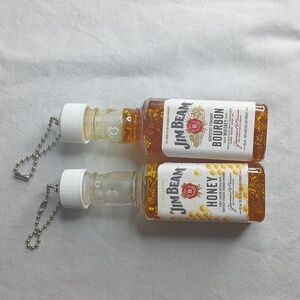 Jim Bean Honey or Burbon resin key chain